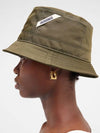 Le Bob Ovalie Nylon Bucket Hat Khaki - JACQUEMUS - BALAAN 5