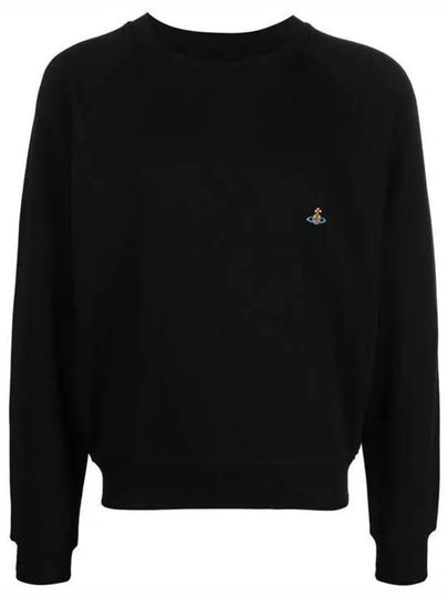 ORB Logo Crewneck Sweatshirt Black - VIVIENNE WESTWOOD - BALAAN 2