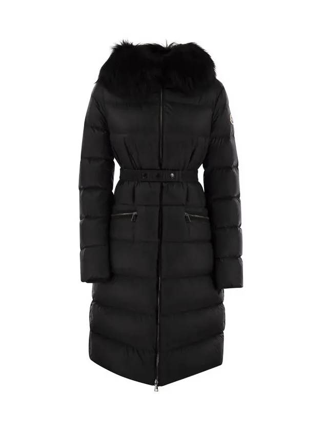 Women's Boedic Long Padding Black - MONCLER - BALAAN 2