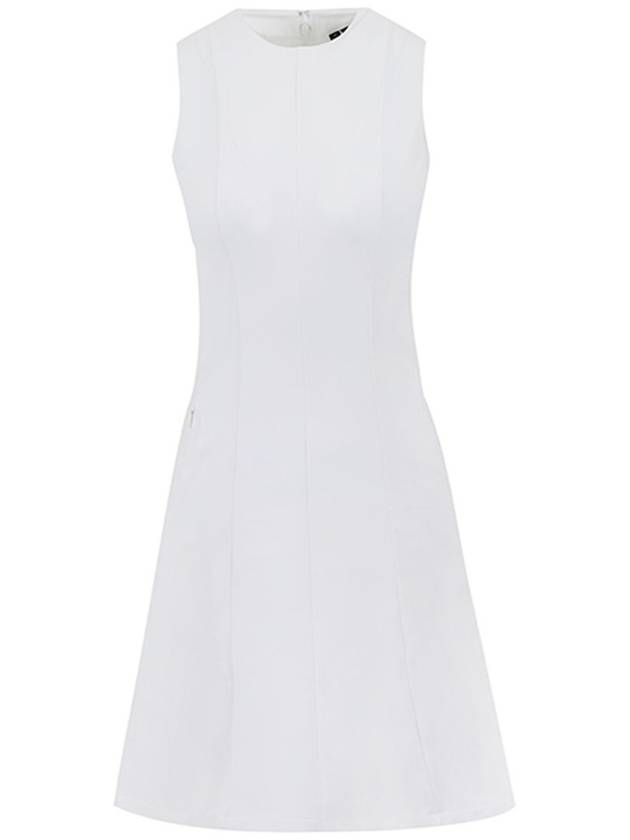 Jasmine Golf Sleeveless Short One Piece White - J.LINDEBERG - BALAAN 2