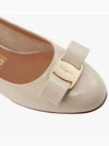 Vara Bow Patent Pumps White - SALVATORE FERRAGAMO - BALAAN 5