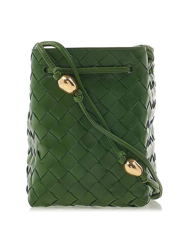 Intrecciato Small Bucket Bag Avocado - BOTTEGA VENETA - BALAAN 2