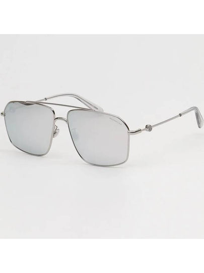 Eyewear Aviator Asian Fit Sunglasses Silver - MONCLER - BALAAN 2