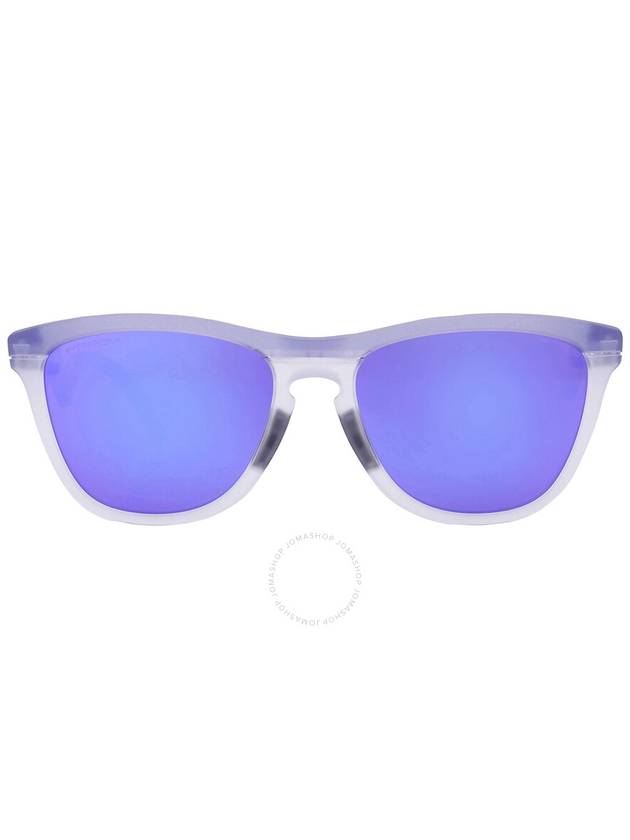 Oakley Frogskins Hybrid Prizm Violet Round Men's Sunglasses OO9289 928901 55 - OAKLEY - BALAAN 1