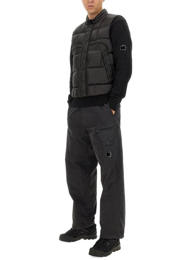 D.D Shell Down Vest Black - CP COMPANY - BALAAN 3