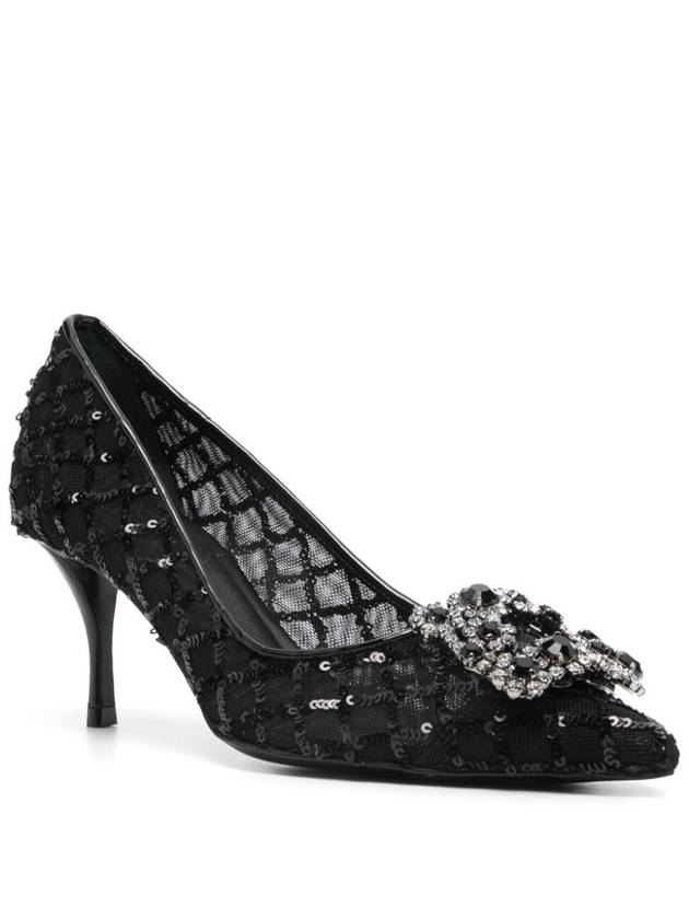 Sequin Pumps Heels Black - ROGER VIVIER - BALAAN 3