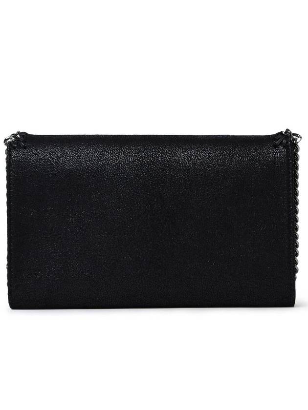 silver Falabella mini shoulder bag black - STELLA MCCARTNEY - BALAAN 4