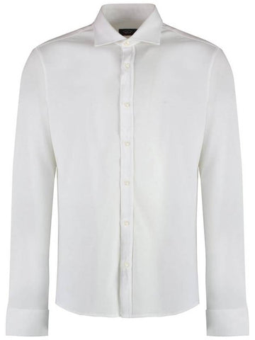 Paul & Shark Cotton Piqué Shirt - PAUL & SHARK - BALAAN 1