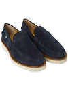 Norvald Novald leather loafers midnight blue - BALLY - BALAAN 4