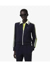 Women's Made In France Zip-Up Track Jacket Navy - LACOSTE - BALAAN 2