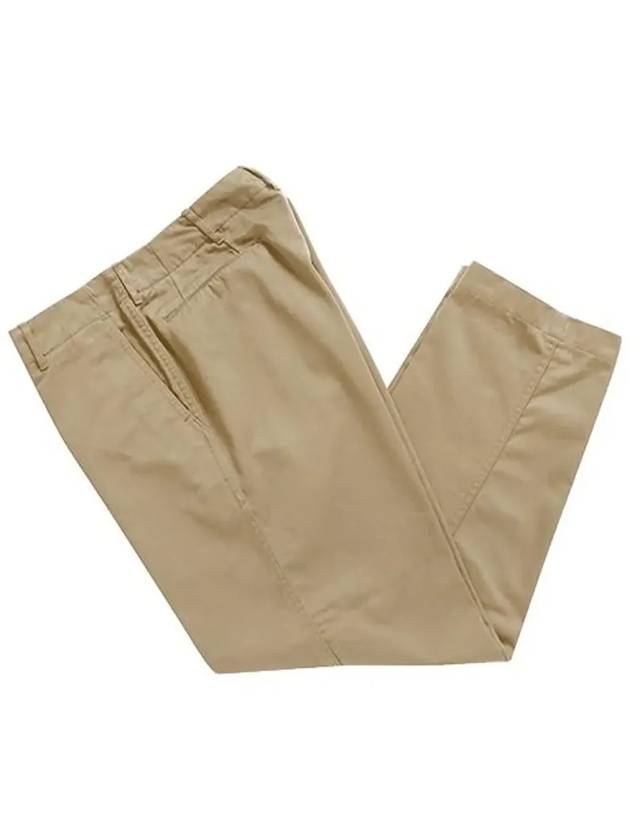 Chino straight pants beige - NANAMICA - BALAAN 5