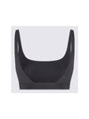 Signature Logo Tape Bra Black - TOM FORD - BALAAN 3