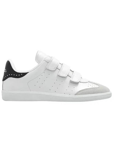 Beth Studs Strap Low Top Sneakers Black - ISABEL MARANT - BALAAN 1