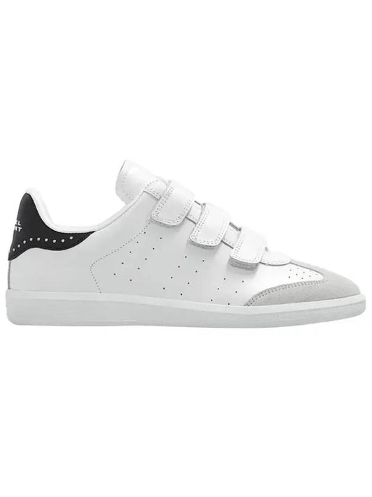 Beth Touch Strap Low Top Sneakers Black - ISABEL MARANT - BALAAN 1