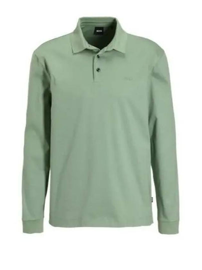 Green Pado 30 Polo Shirt 50468392 373 Embroidered Logo InterLOAKE Lock Cotton - HUGO BOSS - BALAAN 2