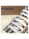 Vintage Check Cotton Sneakers Archive Beige - BURBERRY - BALAAN 5