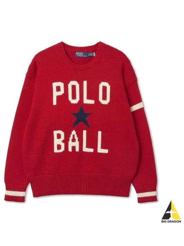 polo ball sweater red - POLO RALPH LAUREN - BALAAN 1