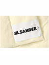 Logo Down Nylon Scarf Light Yellow - JIL SANDER - BALAAN 4