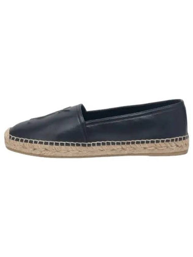 monogram espadrille black - SAINT LAURENT - BALAAN 1