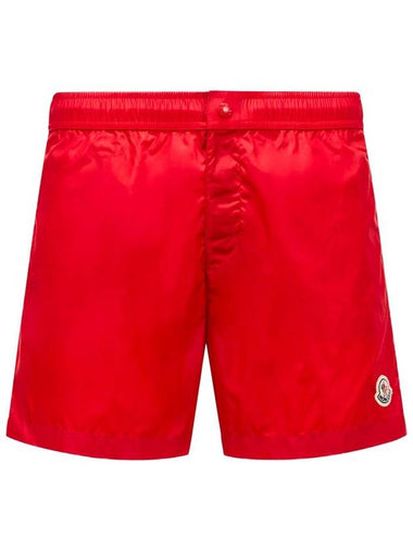 logo patch swim shorts - MONCLER - BALAAN 1