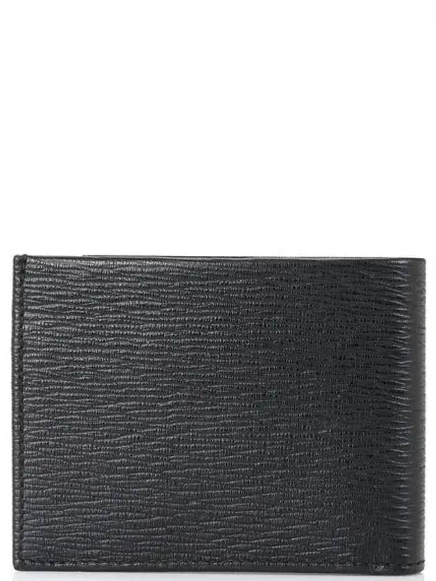 Gancini Half Wallet Black - SALVATORE FERRAGAMO - BALAAN 4