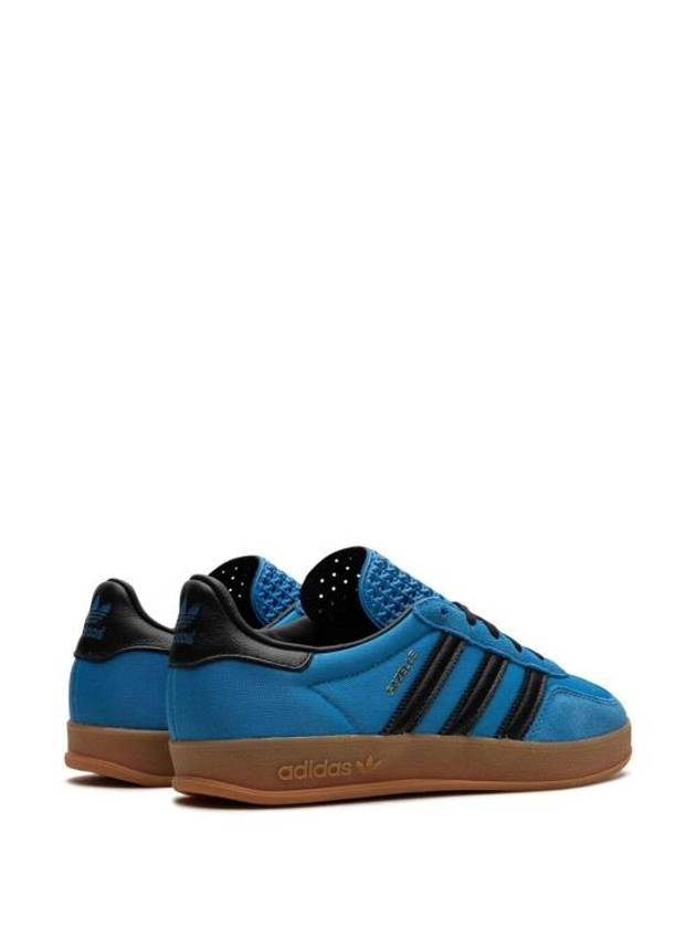 Gazelle Indoor Nylon Low Top Sneakers Bright Blue - ADIDAS - BALAAN 5