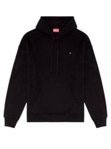 Hooded Sweatshirt 777301 Black - DIESEL - BALAAN 1