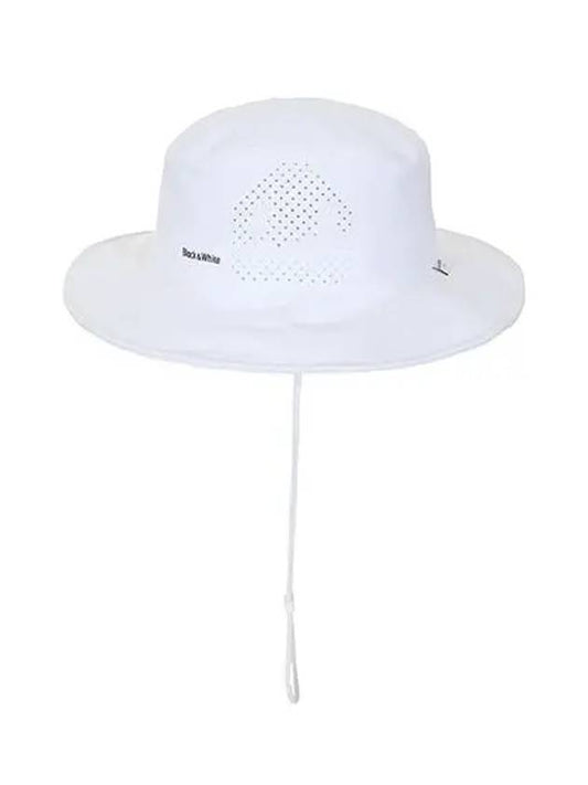 Mesh Bucket Hat 8453GZSPWHITE - BLACK&WHITE - BALAAN 2