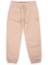 Kids Face Patch Cotton Jogger Pants Powder Pink DK0008 AD5 - ACNE STUDIOS - BALAAN 3