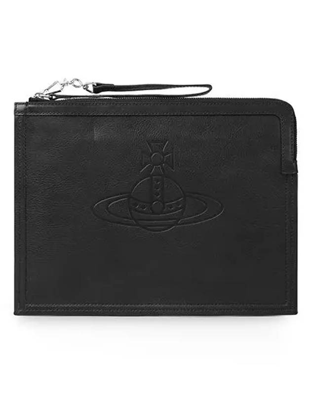 Chelsea Strap Clutch Bag Black - VIVIENNE WESTWOOD - BALAAN 3