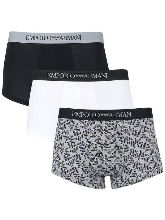 Pure Boxer 3Pack Trunk - EMPORIO ARMANI - BALAAN 1