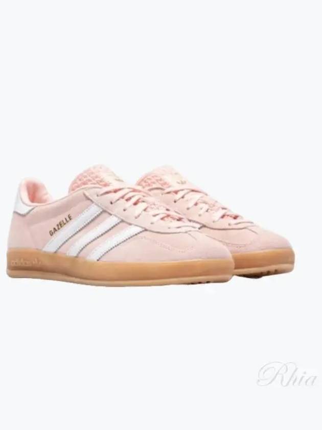 Gazelle Indoor Suede Low Top Sneakers Sandy Pink - ADIDAS - BALAAN 2