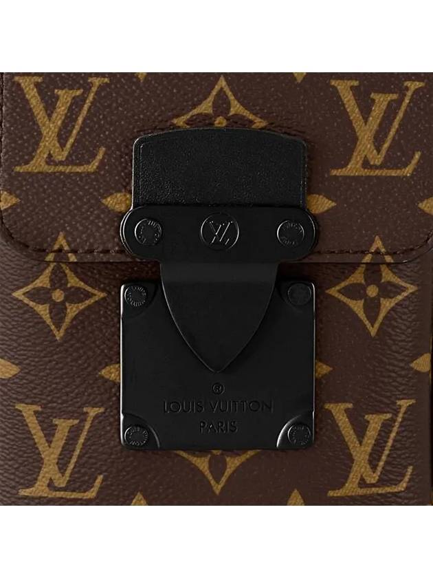 S-Lock Vertical Wearable Cross Bag Brown - LOUIS VUITTON - BALAAN 6