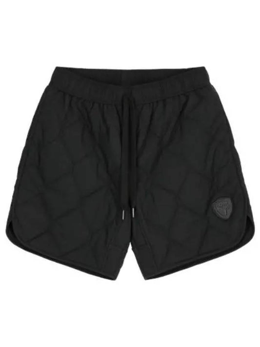 cut quilted shorts pants black - NOBIS - BALAAN 1