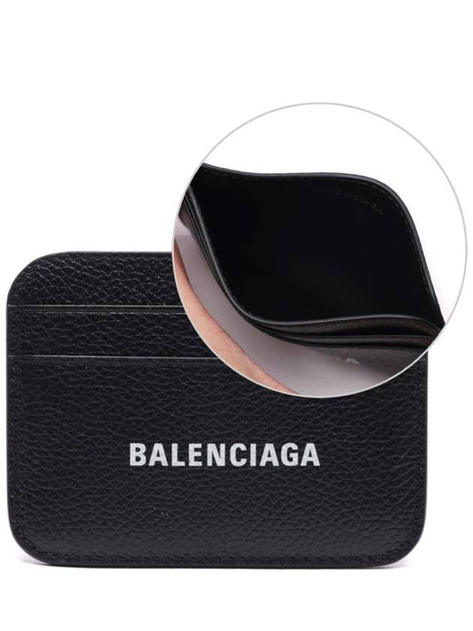 Cash Logo Card Wallet Black - BALENCIAGA - BALAAN 2