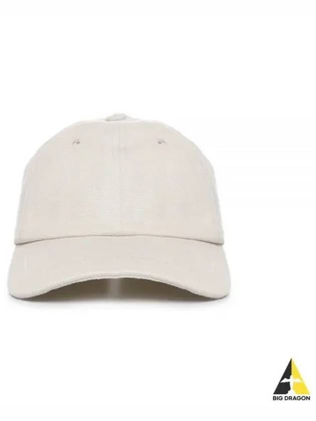 La Casquette Embroidered Logo Signature Ball Cap White - JACQUEMUS - BALAAN 2