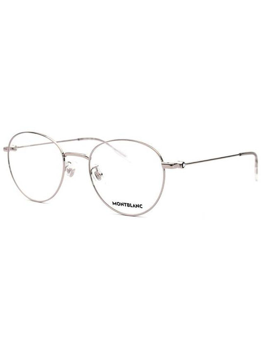 Eyewear Round Eyeglasses Silver - MONTBLANC - BALAAN 2
