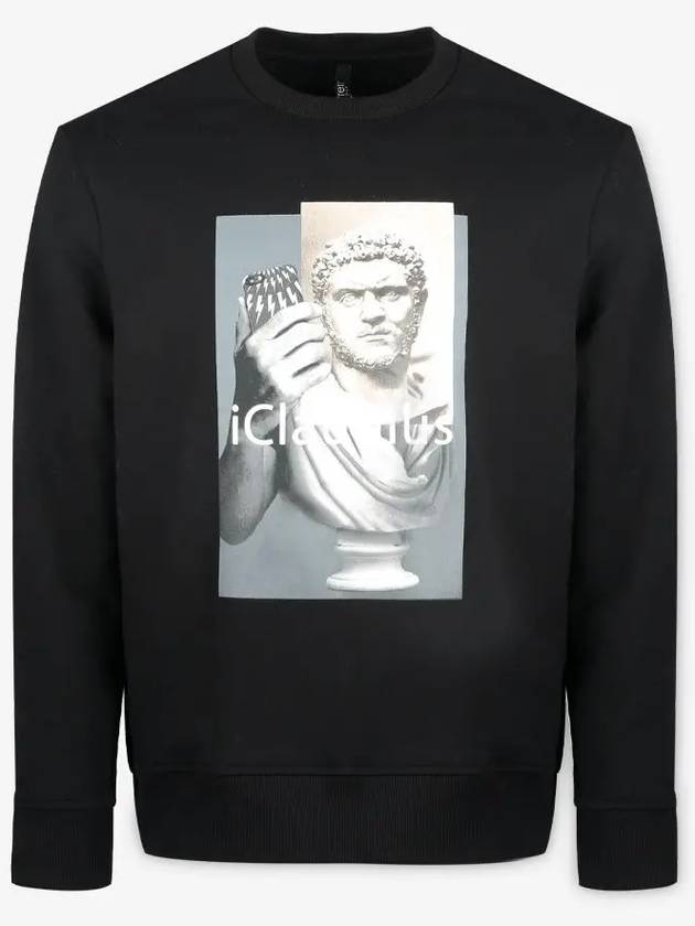 I-Claudius Sweatshirt Black - NEIL BARRETT - BALAAN 3