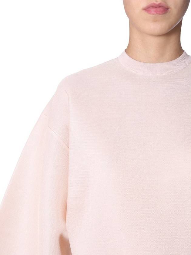 Women's Puff Sleeve Knit Top Pink Beige - GIVENCHY - BALAAN 5