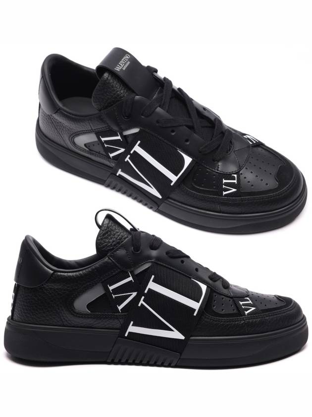 VL7N Low Top Sneakers Black - VALENTINO - BALAAN 2