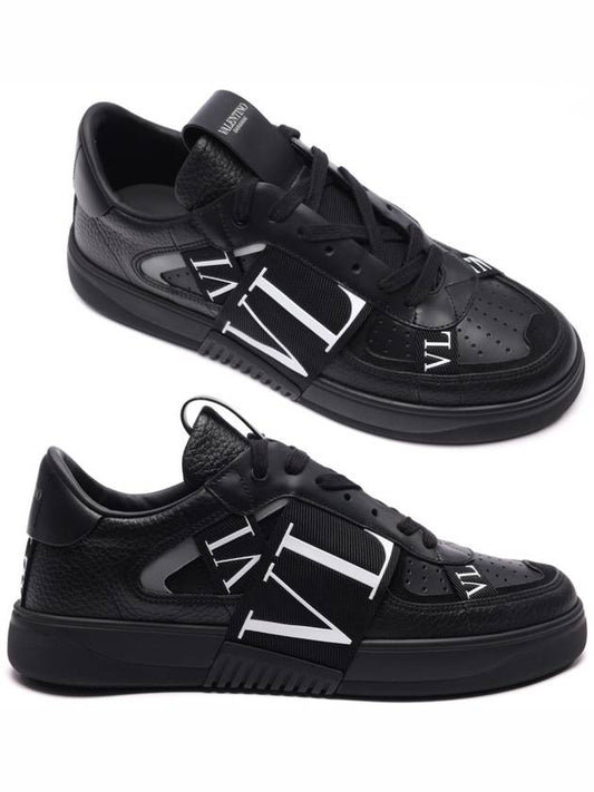 VL7N Low Top Sneakers Black - VALENTINO - BALAAN 2