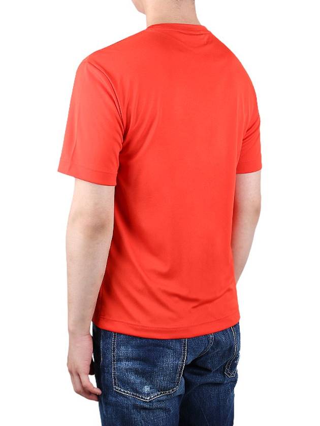 Ade Crew Neck Short Sleeve T-Shirt Red - J.LINDEBERG - BALAAN 6