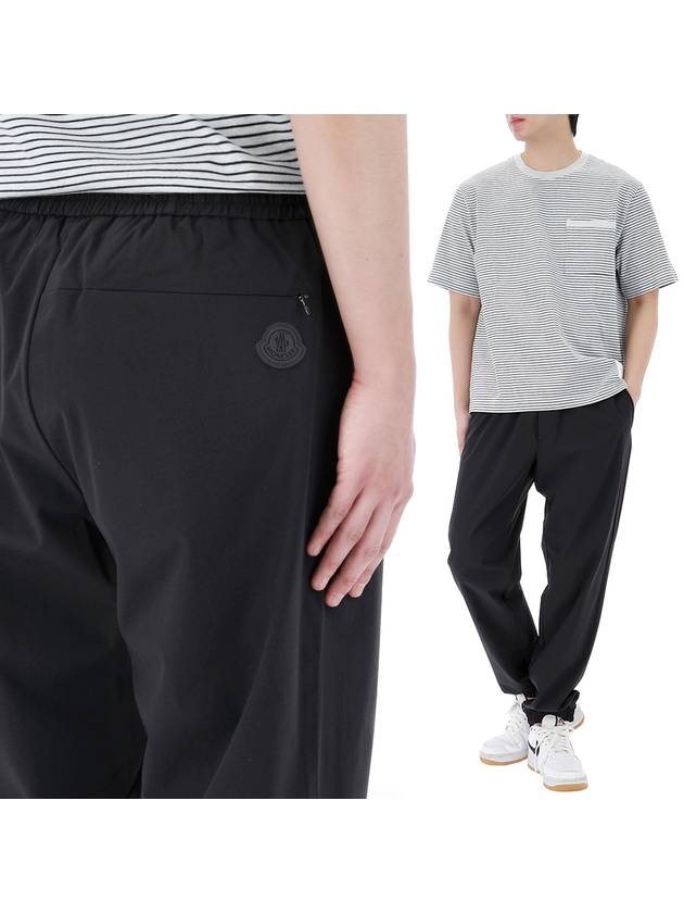 Ripstop jogger pants black - MONCLER - BALAAN 2