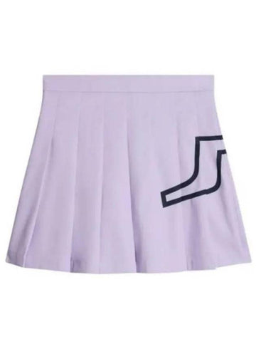 Naomi Pleated Skirt Lavender - J.LINDEBERG - BALAAN 1