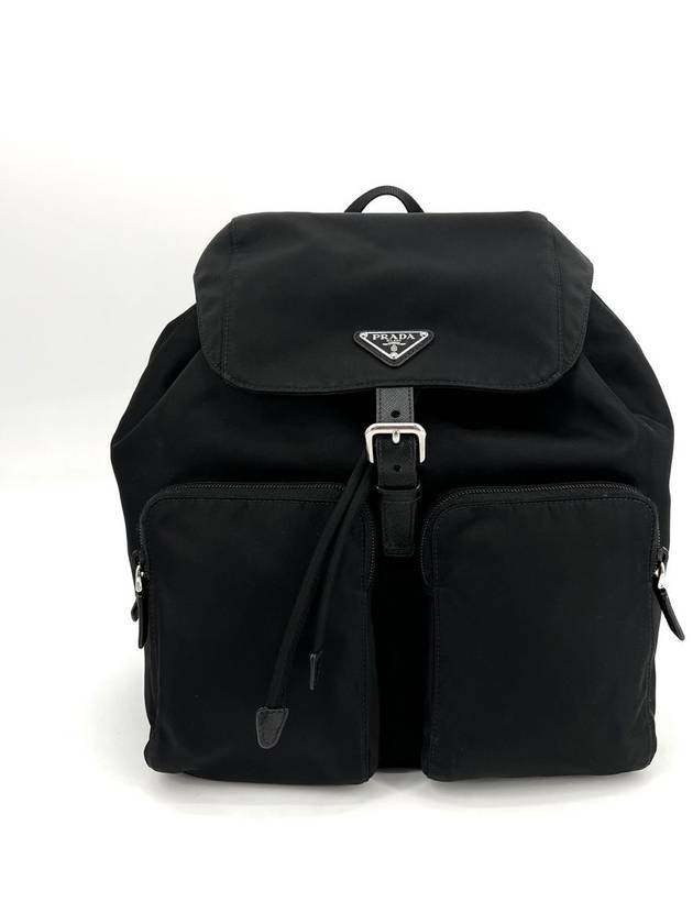 Re nylon triangle logo backpack 1BZ005 - PRADA - BALAAN 2