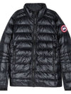 Crofton Quilting Down Padding Jacket Carbon - CANADA GOOSE - BALAAN 4