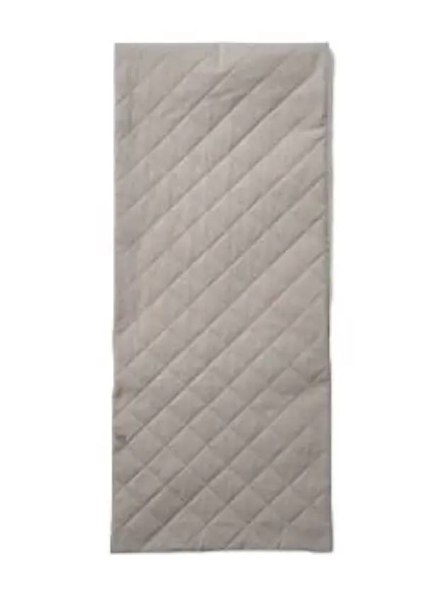 MM6 Strap Quilted Body Warmer Muffler Gray Scarf - MAISON MARGIELA - BALAAN 1