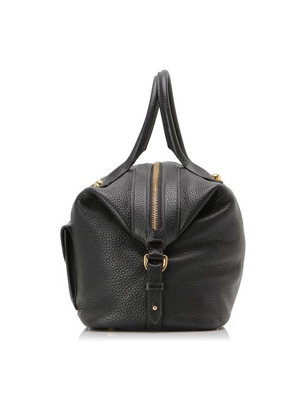 Classic May Bag Ostrich Black 2 WAY - LOEWE - BALAAN 3