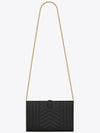 Cassandre Monogram Chain Cross Bag Black - SAINT LAURENT - BALAAN 5