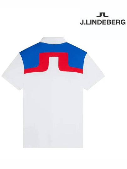 Jeff Regular Fit Short Sleeve Polo Shirt White - J.LINDEBERG - BALAAN 2